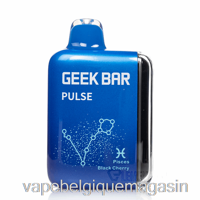Vape Juice Geek Bar Pulse 15000 Cerise Noire Jetable